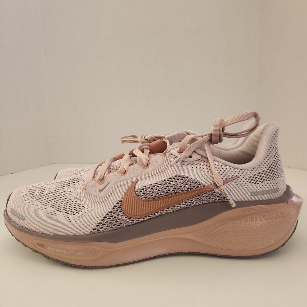 Nike Women's Pegasus 41 Silt Red/Rose Gold/Pink/Grey 9 Medium - Picture 4 of 8